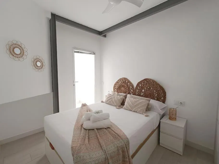 Los Santos 1 Suites, Playa A 1 Min, 1 Hab, Wifi Y Aire Acondicionado Cabo De Gata Apartment