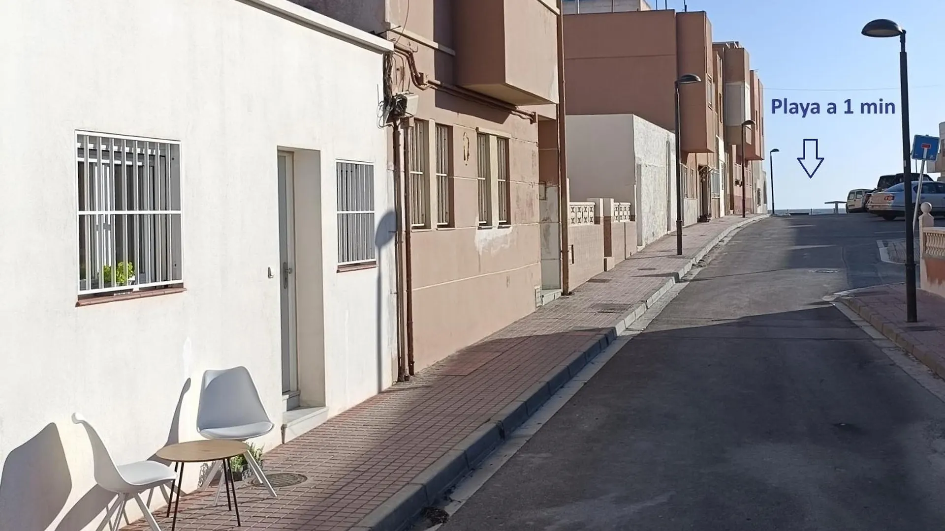 Apartment Los Santos 1 Suites, Playa A 1 Min, 1 Hab, Wifi Y Aire Acondicionado Cabo De Gata